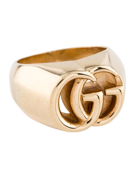 gucci 18k gold ring|Gucci gold rings for women.